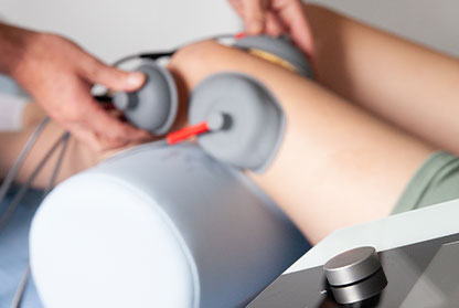 Gerät wird bei Therapie angewendet