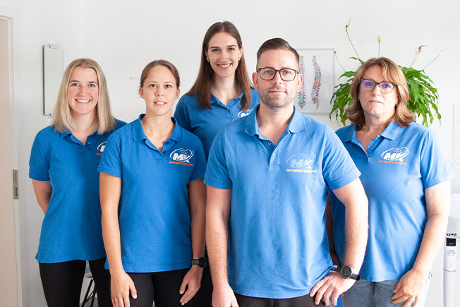 Gruppenfoto des Praxisteams